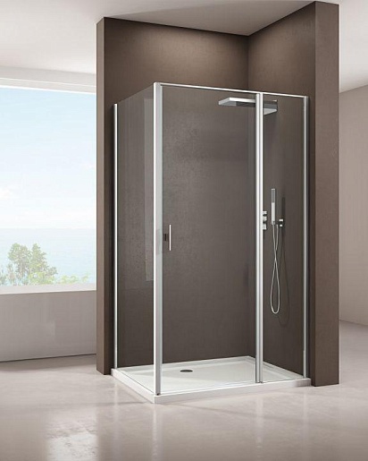 Allen Brau Душевой уголок Priority 100x100 3.31004.00/3.31019.00 хром – фотография-6