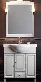 Opadiris Мебель для ванной "Атрия 75" слоновая кость – фотография-1