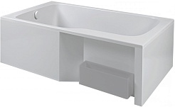 Jacob Delafon Фронтальная и боковая панель Bain-Douche Malice 160 CE6D067-MN с ящиком – фотография-2