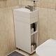 Mixline Тумба с раковиной Мини 40 R белая – картинка-12