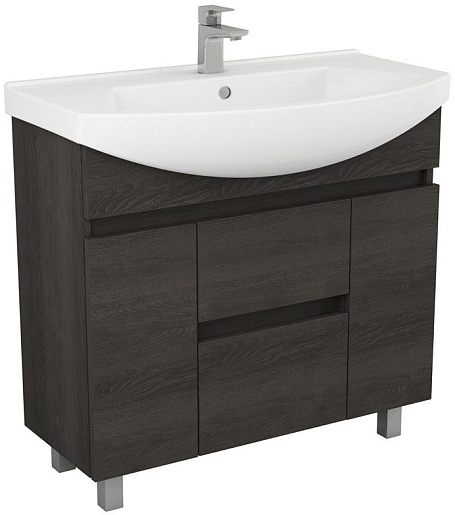 Alvaro Banos Тумба с раковиной Toledo 90, дуб кантенбери – фото-1