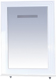 Misty Зеркало для ванной Европа 60 белое – фотография-1