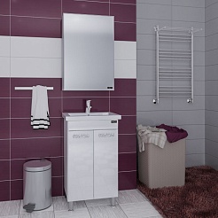 СанТа Мебель для ванной Ливерпуль 50 – фотография-1