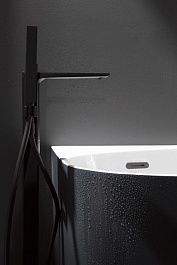 Allen Brau Смеситель для ванны Infinity 5.21009-31 (с внутренней частью) черный матовый – фотография-2