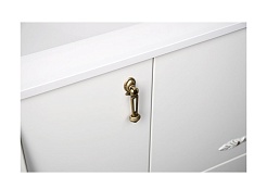 Aquanet Комплект Мебели "Виктория 90" белый/золото – фотография-8