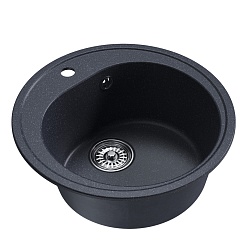 Mixline Мойка кухонная ML-GM11 антрацит – фотография-4