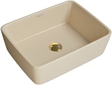Grossman Раковина накладная Color 48 GR-3016BEM бежевая матовая