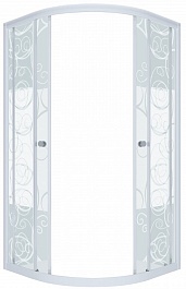 Triton  Душевой уголок Стандарт узоры 90x90 – фотография-1