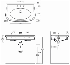 Simas Раковина Lante LA11 – фотография-3