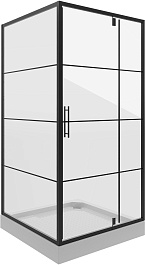 Niagara Душевой уголок Nova NG-0290-08 BLACK – фотография-2