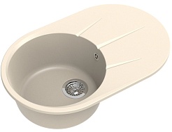 Ewigstein Мойка кухонная Rund 50F крем – фотография-1