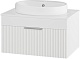 Brevita Тумба под раковину Enfida 70 подвесная белая – фотография-7