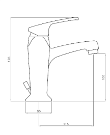 Cezares Смеситель LEGEND-LSM2-01 для раковины – фотография-2