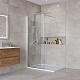 BelBagno Душевая перегородка Kraft KRAFT-L-1-70-C-Cr 70x195 профиль хром стекло прозрачное – картинка-8