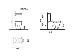 GSI Унитаз NORM 861711 – фотография-4