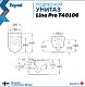 Teymi Унитаз подвесной Lina Pro T40106 с инсталляцией Aina T70011 кнопка Helmi T70206 – фотография-21