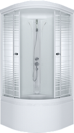 Triton Душевая кабина Стандарт 90/90 Б с полочкой Щ0000061836 – фотография-1