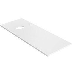 BelBagno Консоль с раковиной Etna-Kraft 120 чёрная матовая столешница EK-120-AS-BO-L – фотография-6