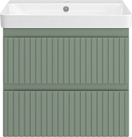 Brevita Тумба под раковину Victory 60 подвесная зеленая