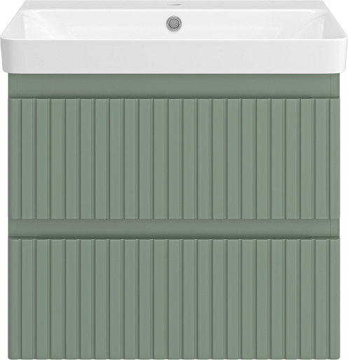 Brevita Тумба под раковину Victory 60 подвесная зеленая – фото-1