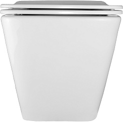 Azario Унитаз подвесной Hugo AZ-10007 безободковый с функцией биде белый – фотография-4