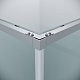 Grossman  Душевой уголок Galaxy 90x90x195 профиль хром стекло прозрачное – картинка-16
