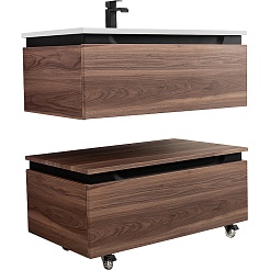 Cezares Тумба Slider 80 дымчатый орех – фотография-7