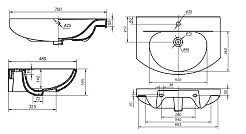 IFO Раковина "Frisk" RS020700000 – фотография-4