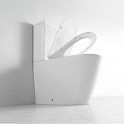 Iberica Blanca Унитаз компакт Burgos с сиденьем микролифт – фотография-4