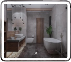 Mixline Зеркало Аккорд Альдо 80 – фотография-1