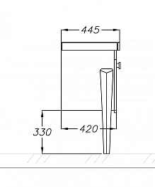  Мебель для ванной Заффиро 65 – фотография-3