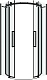 Grossman  Душевой уголок Classic 100x100x195 четверть круга профиль черный матовый стекло прозрачное – фотография-13