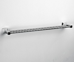 WasserKRAFT Штанга для полотенец двойная "Wern K-2530" – фотография-3