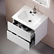 Sancos Тумба с раковиной Urban 60 белый глянец раковина Element 61 CN7001 – фотография-18