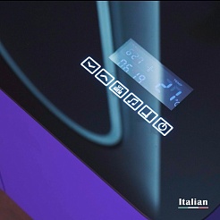 Jorno Тумба с раковиной Shine 120 с МФУ антрацит Shi.01.120-M/P/A подвесная – фотография-3