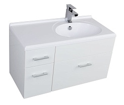 Aquanet Тумба с раковиной "Данте 90" R (156360+156361) – фотография-2