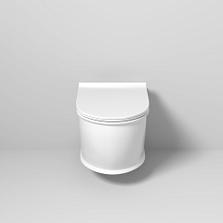 Grossman Унитаз подвесной Retro GR-4482S белый – фотография-4