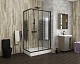 Niagara Душевой уголок Eco 100x80 NG-018-14Q Black – картинка-9