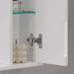 Volna Зеркальный шкаф Lake 70 R белый – фотография-5