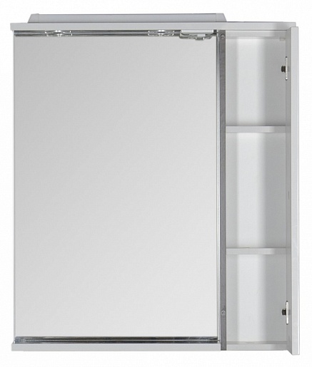 Aquanet Зеркальный шкаф "Гретта 75" венге – фотография-4