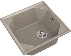 Granfest Мойка кухонная GF-U-500 песочный – фотография-1