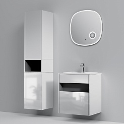 Am.Pm Тумба с раковиной Func 60 подвесная белая глянцевая – фотография-11