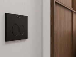 Milacio Клавиша смыва Standart MCU.202 черная матовая – фотография-4