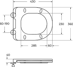 BelBagno Унитаз безободковый Flay-Tor BB2149CP-TOR/SC смыв TORNADO – фотография-5