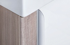 Акватон Тумба под раковину Вита 45 белый, ясень шимо – фотография-3