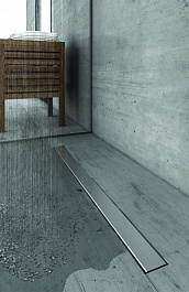 BERGES Wasserhaus Душевой лоток C1 Norma 500 090036 хром матовый – фотография-2