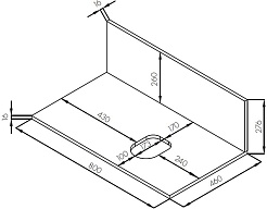 Акватон Тумба с раковиной Мишель 100 дуб рустикальный/фьорд – фотография-9