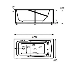 Vagnerplast Акриловая ванна Max Ultra 170 – фотография-2