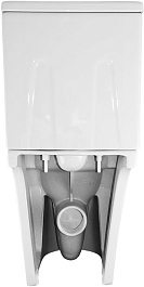 Azario Унитаз-компакт Leo AZ-1253CT безободковый с бачком с сиденьем микролифт белый – фотография-12