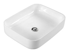 Aquatek Накладная раковина Вега 50 AQ5515-MW матовая белая